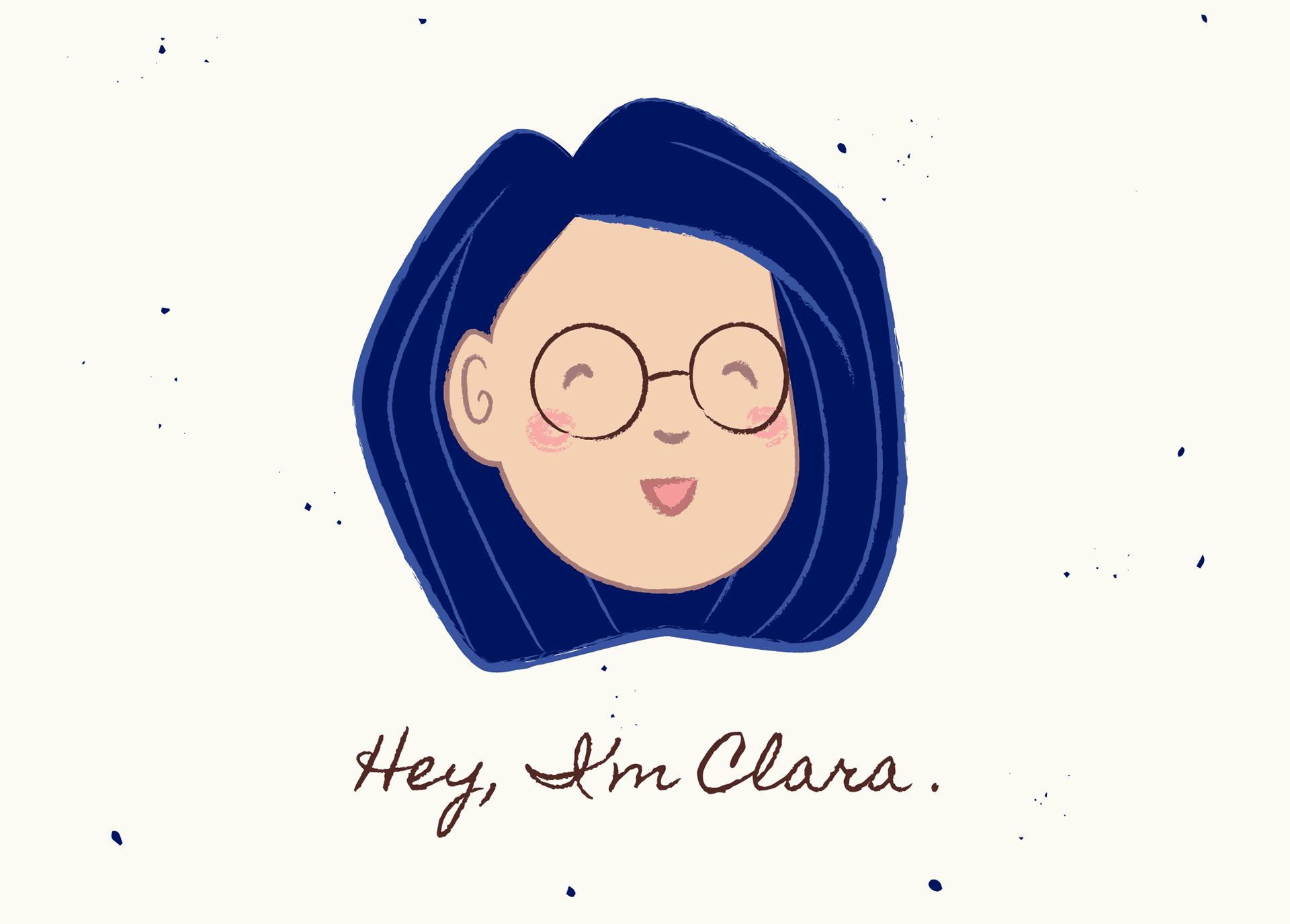 Autoportrait made with Illustrator